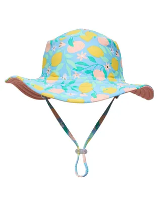 Toddler, Child Girls Lemon Drops Reversible Bucket Hat