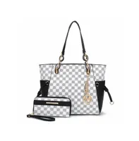 Mkf Collection Yale Tote Bag with Wallet by Mia K.