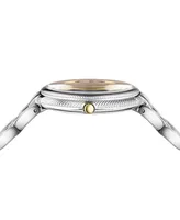 Versace Women's Swiss Thea Stainless Steel Bracelet Watch 38mm