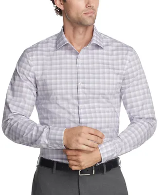 Kenneth Cole Reaction Men's Techni-Cole Slim Fit Flex Stretch Dress Shirt