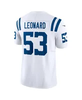 Nike Men's Shaquille Leonard Indianapolis Colts Indiana Nights Alternate Vapor F.u.s.e. Limited Jersey
