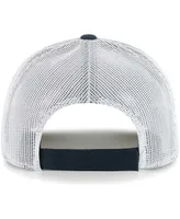 Youth Boys and Girls '47 Brand Navy, White Denver Broncos Scramble Adjustable Trucker Hat