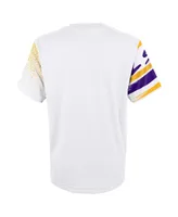 Preschool Boys and Girls White Lsu Tigers Gametime Multi-Hit Oversized T-shirt