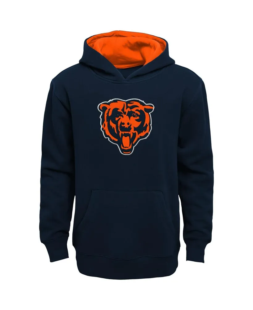 Big Boys Navy Chicago Bears Prime Pullover Hoodie