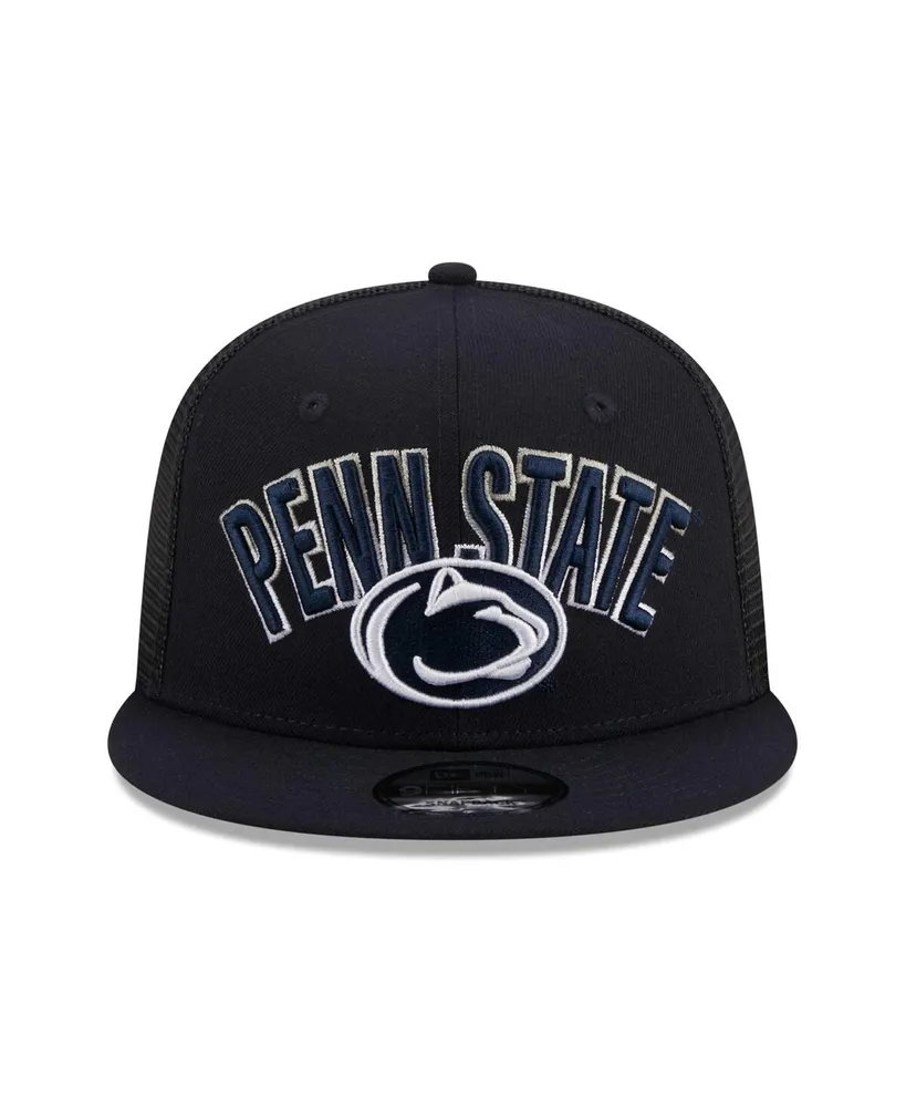 Men's New Era Navy Penn State Nittany Lions Grade Trucker 9FIFTY Snapback Hat