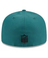 Men's New Era Midnight Green Philadelphia Eagles Main Patch 59FIFTY Fitted Hat