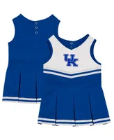 Girls Infant Colosseum Royal Kentucky Wildcats Time For Recess Cheer Dress