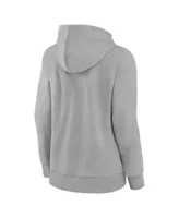 Women's Fanatics Heather Gray Oklahoma Sooners Evergreen Campus Pullover Hoodie