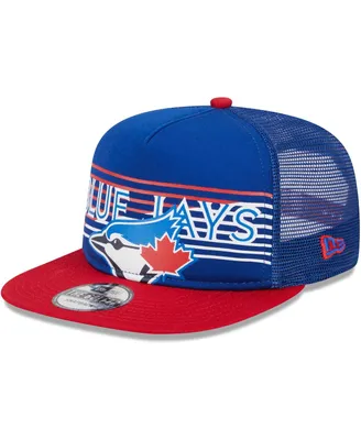 Men's New Era Royal Toronto Blue Jays Speed Golfer Trucker Snapback Hat