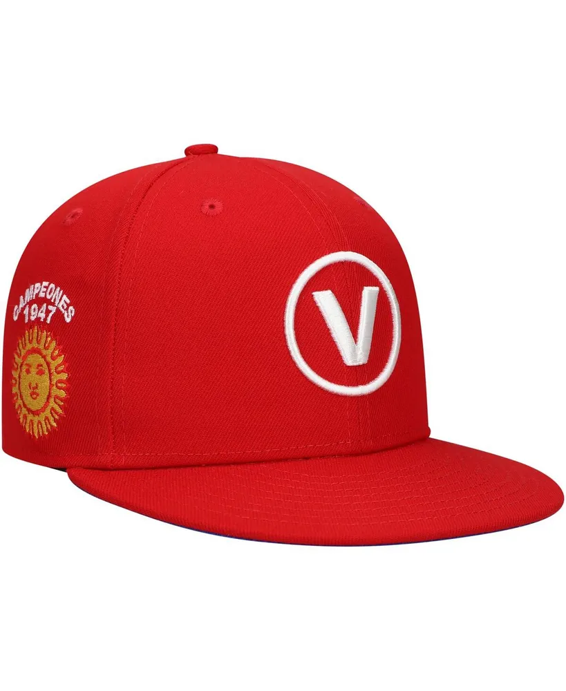 Men's Rings & Crwns Red Vargas Campeones Team Fitted Hat