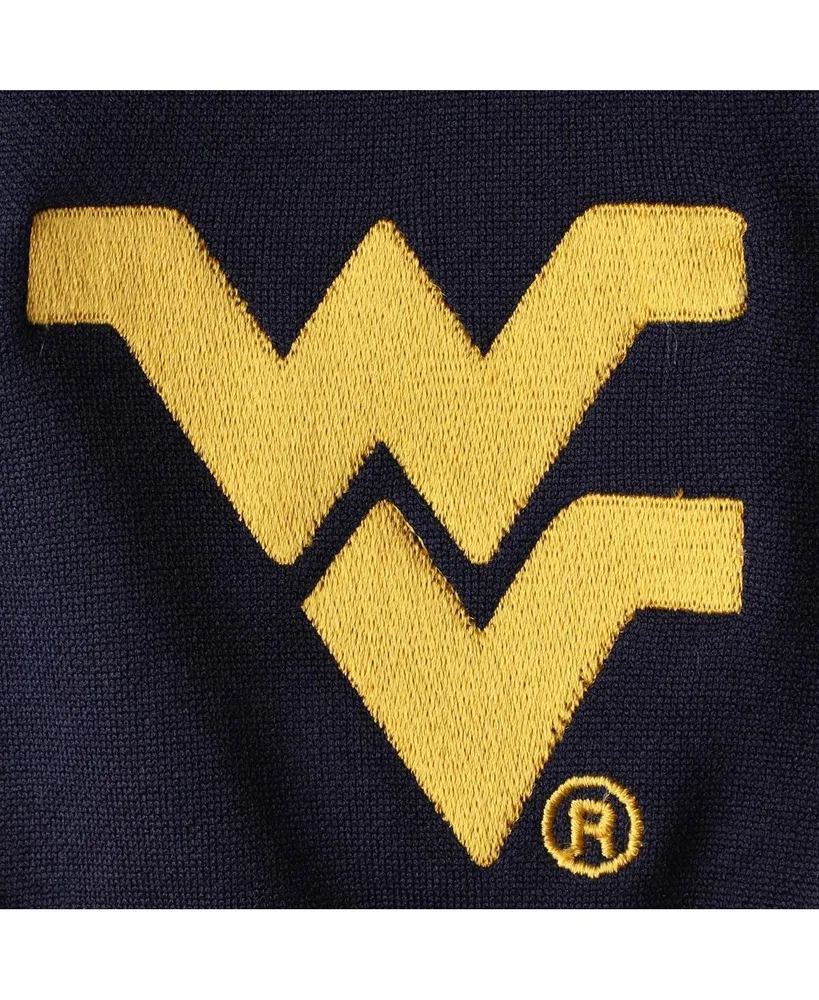 Big Girls Navy West Virginia Mountaineers Two-Piece Cheer Set