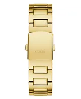 Guess Men's Analog Gold-Tone Stainless Steel Watch 42mm - Gold