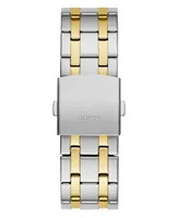 Guess Men's Analog Two-Tone Stainless Steel Watch 44mm - Two