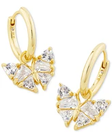 Kendra Scott Gold-Tone Blair Butterfly Huggie Hoop Earrings