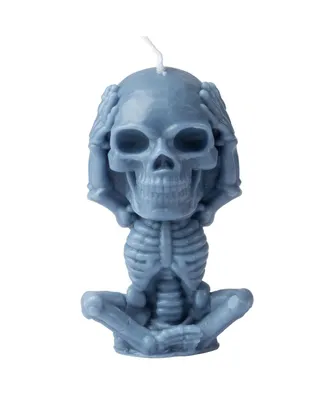 Skull Holding Head Creative Candle for Spooky Halloween Decoration