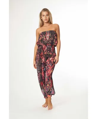 Strapless jumpsuit