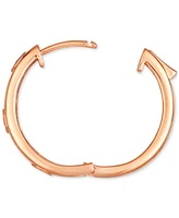 Le Vian Anywear Everywear Nude Diamond Small Hoop Earrings (1/6 ct. t.w.) 14k Gold, 0.82" (Also Available Rose Gold or White Gold)