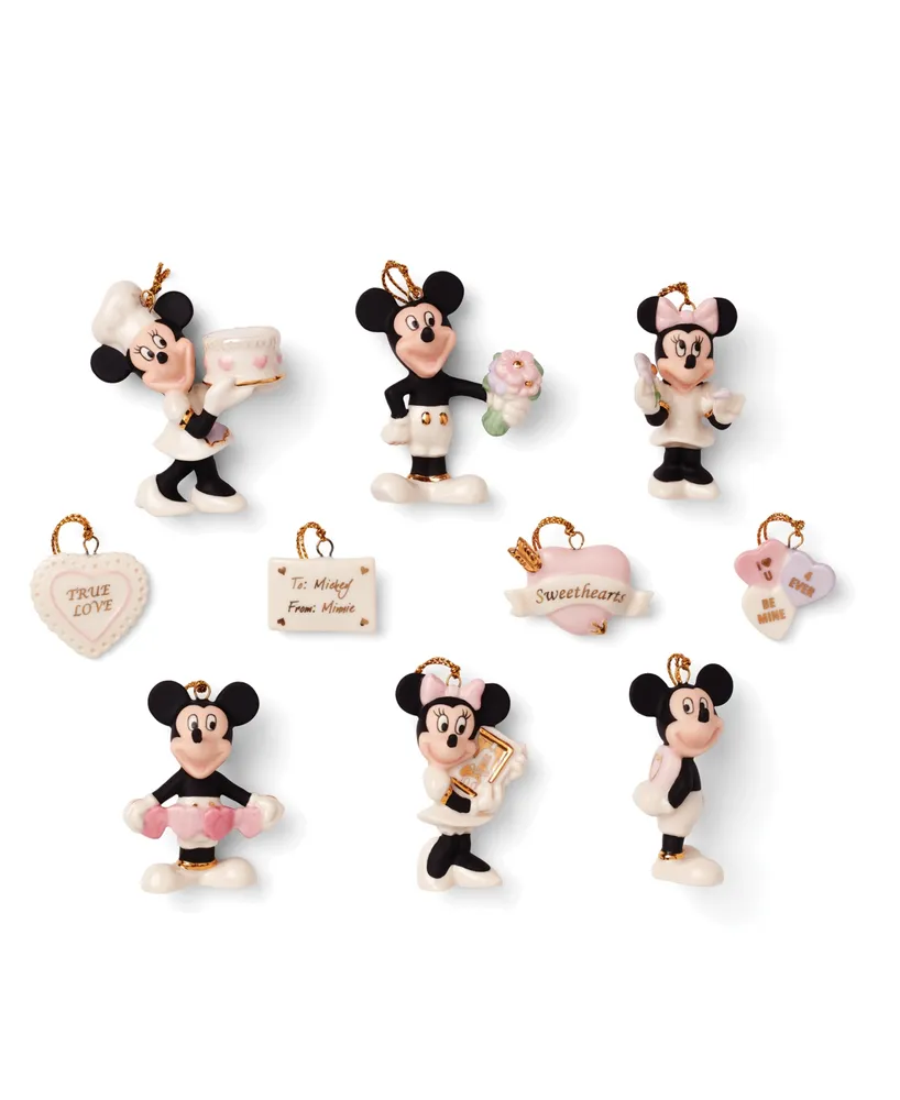 Lenox Disney Romantic Moments 10-Piece Mini Ornament Set