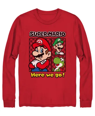 Mario Bros. Big Boys Long Sleeves Graphic T-shirt