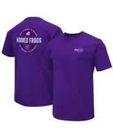 Men's Colosseum Purple Tcu Horned Frogs Oht Military-Inspired Appreciation T-shirt