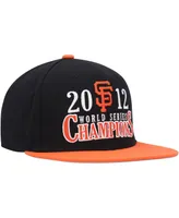 Men's Mitchell & Ness Black San Francisco Giants World Series Champs Snapback Hat