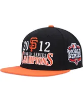 Men's Mitchell & Ness Black San Francisco Giants World Series Champs Snapback Hat