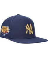 Men's Mitchell & Ness Navy New York Yankees Champ'd Up Snapback Hat