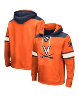 Men's Colosseum Orange Virginia Cavaliers Lace-Up 2.0 Pullover Hoodie