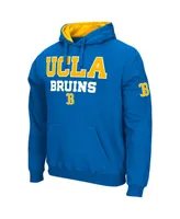 Men's Colosseum Blue Ucla Bruins Sunrise Pullover Hoodie