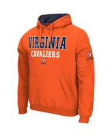 Men's Colosseum Orange Virginia Cavaliers Sunrise Pullover Hoodie