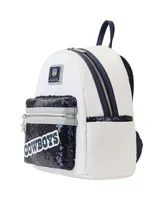 Men's and Women's Loungefly Dallas Cowboys Sequin Mini Backpack