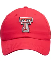 Men's Top of the World Red Texas Tech Red Raiders Primary Logo Staple Adjustable Hat