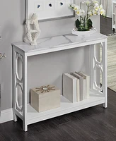 Convenience Concepts 39.5" Mdf Omega Console Table with Shelf