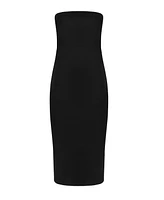 Women's Strapless Midi Dress