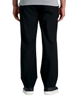 Haggar Men's Premium Comfort Stretch Classic-Fit Solid Flat Front Dress Pants