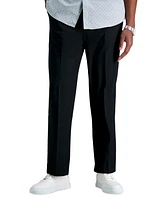 Haggar Men's Big & Tall Premium Comfort Stretch Classic-Fit Solid Flat Front Dress Pants
