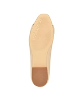 Calvin Klein Women's Crystil Tailored Ballet Flat - Light Natural