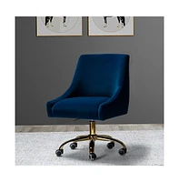 Hulala Home Modern Cute Desk Chair with Adjustable Swivel