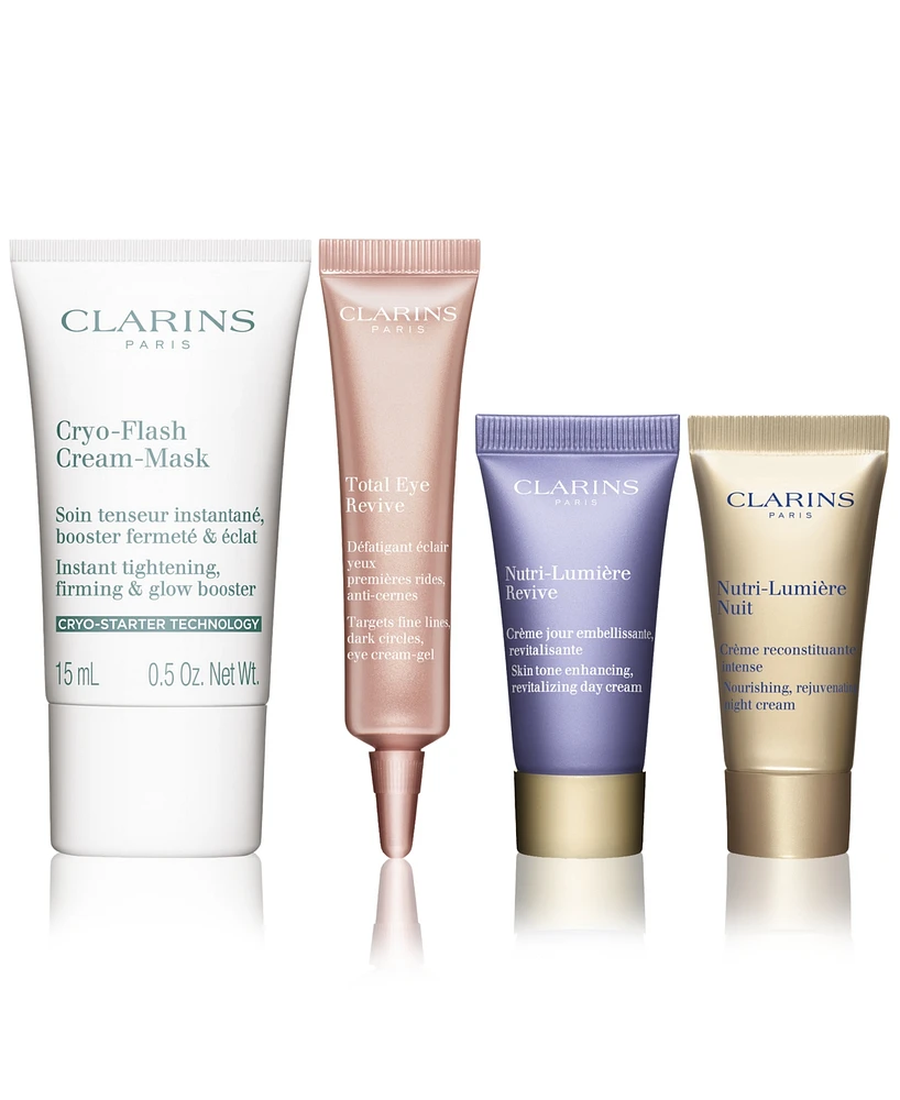 Free 4-Pc. gift with $75 Clarins purchase