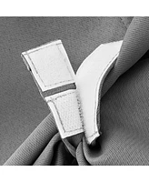 Preston Energy Saving Blackout Rod Pocket Window Tie-up Shade