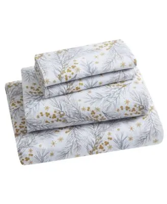 Tahari Home Pine 100 Cotton Flannel Sheet Sets