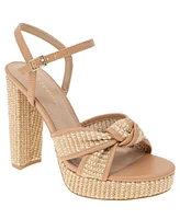 BCBGeneration Women's Orlie Raffia Platform Sandal