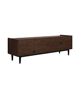 Manhattan Comfort Duane 59.25" Medium Density Fibreboard Ribbed Tv Stand