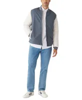 Frank and Oak Men's Skyline Reversible Weather-Resistant Varsity Jacket