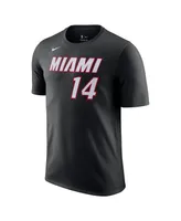 Men's Nike Tyler Hero Black Miami Heat Icon 2022/23 Name and Number T-shirt