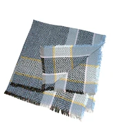 Checkered Shawl Scarf