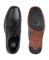 AlpineSwiss Mens Oxford Dress Shoes Lace Up Leather Lined Baseball Stitch Loafer