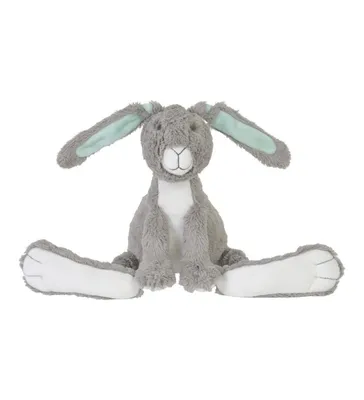 Newcastle Classics Grey Rabbit Twine Plush by Happy Horse 12 Inch Stuffed Animal Toy