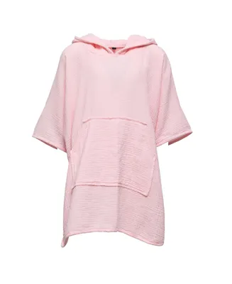 Snapper Rock Sunset Pink Beach Poncho