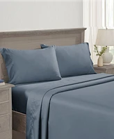 5-Star Luxury 100% Cotton Full Sheet Set - 600 Thread Count Sateen, Soft & Crisp Bed Sheets